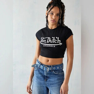 VON DUTCH NWT ORIGINAL LOGO BABY TEE